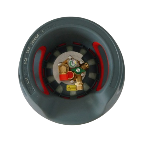 Botella de GLP recargable 24,5 l de composite con multiválvula - Imagen 3
