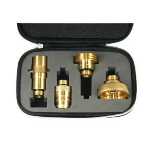 kit de adaptadores DREHMEISTER para cilindros de gas (W21,8×1/14″)