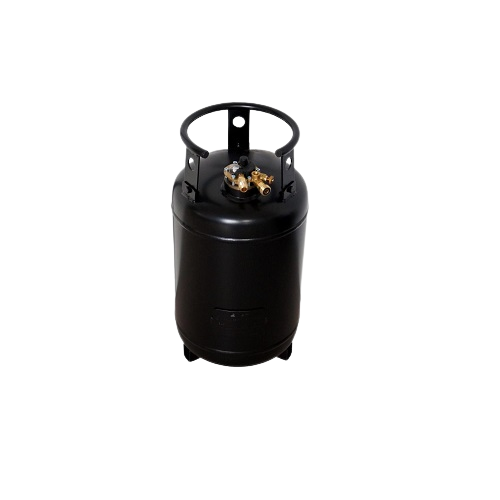 Botella de GLP recargable 30L de acero con multiválvula - Imagen 3