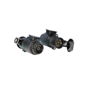 Adaptador de Remolque de 13 a 7 Pines 12V Negro