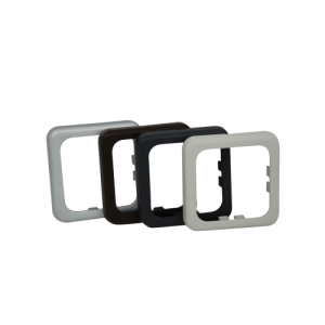 Marco simple marrón