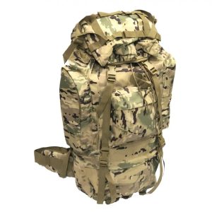 Mochila 70 lts Camuflada Tactica Camping Caza