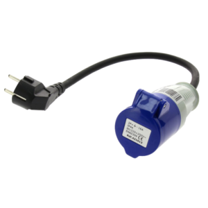 Adaptador Schuko Macho / CEE Hembra