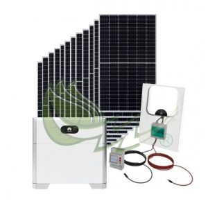 Kit solar autoconsumo fotovoltaico de 5,46 kWp con inversor Huawei y Batería Luna