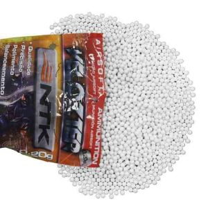 Balines Plásticos Airsoft Bbs 6mm 0.30g Ntk 3500 Unidades
