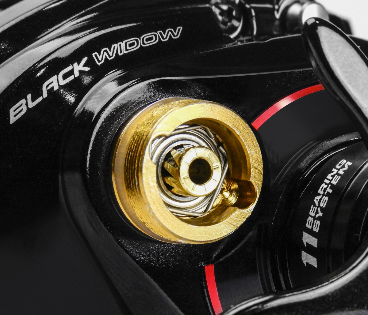 Reel Galleta Lubina Black Widow SHI GTX 11bbs Marine Sports - Imagen 3