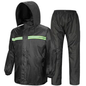 Equipo de Lluvia Reflectivo Capucha Forrado Talle M 20%Off