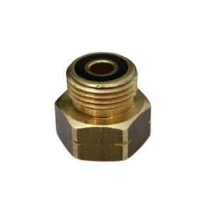 Racor adaptador alemán de gas