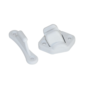 Retenedor para puerta blanco con base móvil