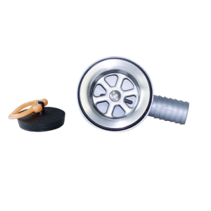 Desagüe acodado 90º Inoxidable 25mm (DESCATALOGADO)