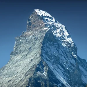 Cervino con guía de montaña