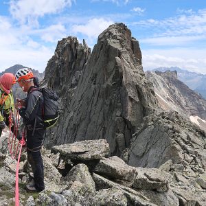 Cresta de Gourgs Blancs con guía