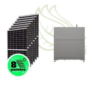 Kit Solar con baterías Ecoflow de 3,68 kWp y 5,1 kWh – Backup