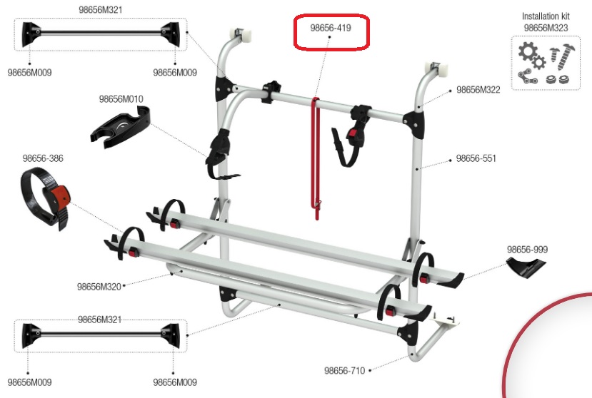 Security strip carry bike – Cincha de sujeción - Imagen 3