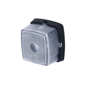 Piloto frontal de posición cuadrado blanco