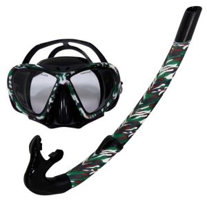 Set Snorkel y Mascara Buceo Golfo de NTK Vidrio Templado