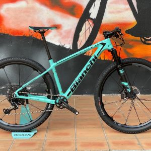 BICICLETA DE MONTAÑA BIANCHI METHANOL 9.3 CV RS X01 EAGLE 1X12