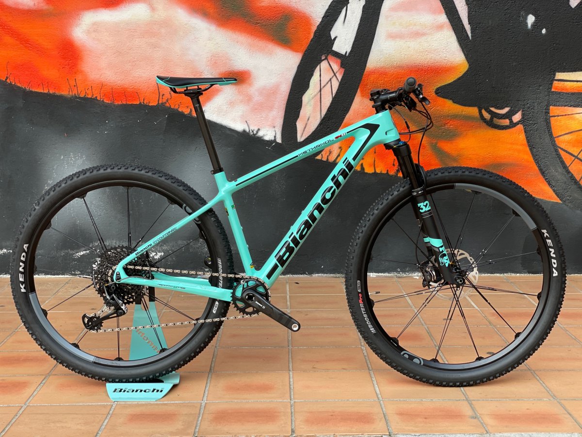 BICICLETA DE MONTAÑA BIANCHI METHANOL 9.3 CV RS X01 EAGLE 1X12 - Imagen 2