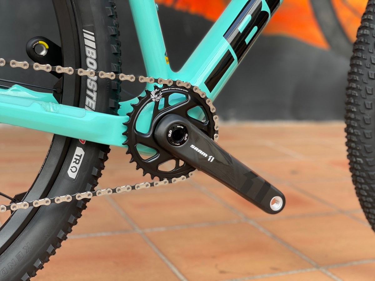 BICICLETA DE MONTAÑA BIANCHI METHANOL 9.3 CV RS X01 EAGLE 1X12 - Imagen 9