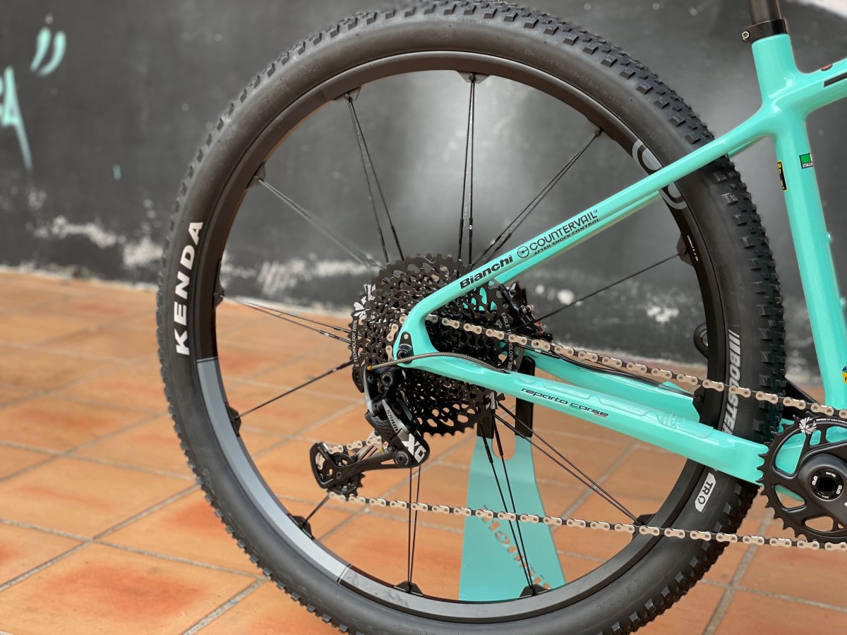 BICICLETA DE MONTAÑA BIANCHI METHANOL 9.3 CV RS X01 EAGLE 1X12 - Imagen 8