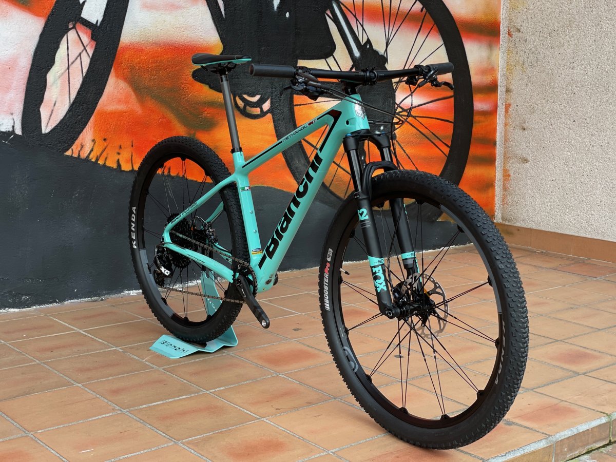 BICICLETA DE MONTAÑA BIANCHI METHANOL 9.3 CV RS X01 EAGLE 1X12 - Imagen 4