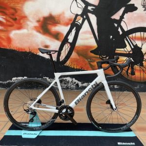 Bicicleta Carretera Bianchi Sprint Disc Shimano 105 12V white T-55