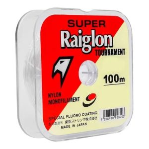 Tanza Super Raiglon Tour 0.43mm 100m Blanco 18,77k Japón