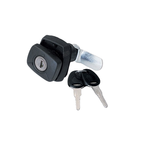 Cerradura rectangular a compresión negra - Imagen 2