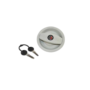 Cerradura exterior EUROPA blanca crema