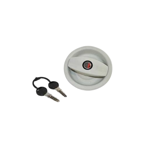 Cerradura exterior EUROPA blanca crema - Imagen 2