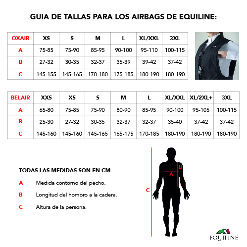 Airbag Hipica Equiline Oxair - Imagen 9