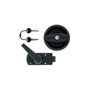 Cerradura EUROPA negra con asa