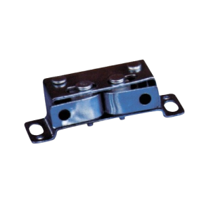 Cierre de rodillo de acero niquelado