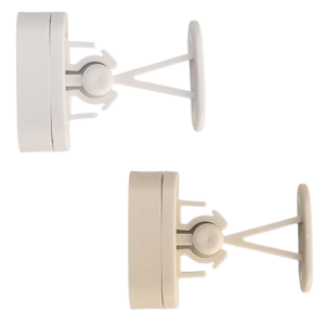 Retenedor para puerta tipo Mobil-home (Blanco / Crema)