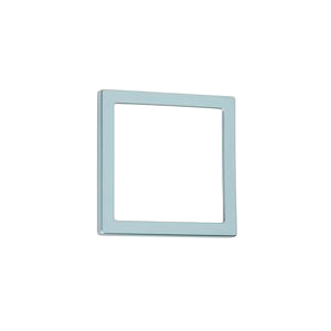 Marco simple plateado