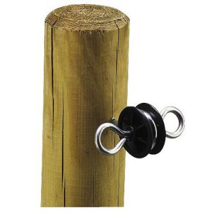 Aislador puerta pastor eléctrico