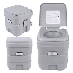 Baño Quimico Portátil 20lts Campling Obras Fácil Limpieza