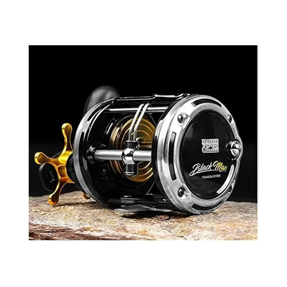 Reel Rotativo Black Max 50 Marine 7BB - Imagen 4