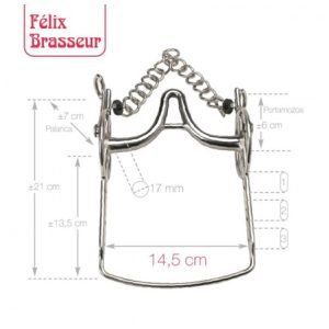 Bocado Felix Brasseur alto