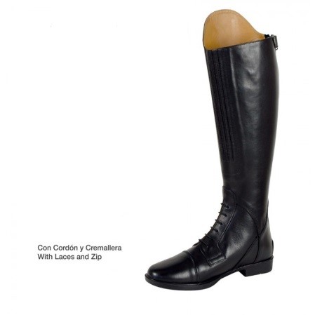 Botas salto Zaldi cordones