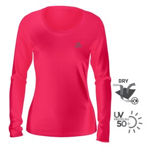 Camiseta Manga Larga Dry Basic UV50+ Dama Muvin