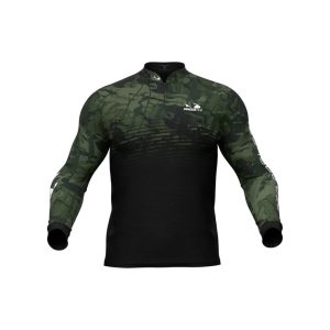 Camiseta De Pesca Presa Viva Camuflado 11 Protección Uv30