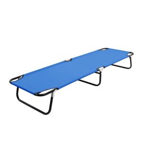 Catre Cama Plegable 100 kg 1.90x060cm Verde o Azul
