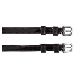 Correas espuela charol