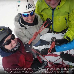 Clases particulares de alpinismo