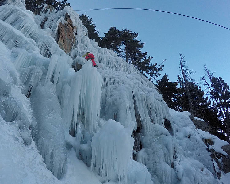 Curso de escalada en hielo