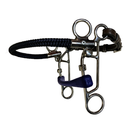 Filete combinado Hackamore flexible - Imagen 2