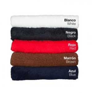 Funda muserola borreguillo sintético