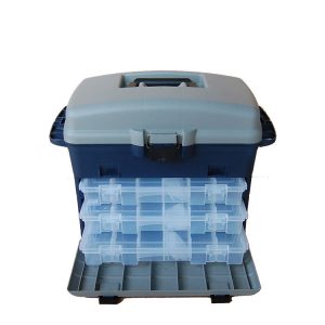 Caja De Pesca con 3 Organizadores fU cp 320