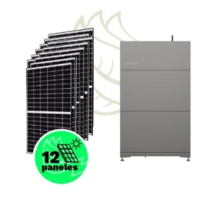 Kit solar con baterías Ecoflow de 5,5 kWp y 10,2 kWh – Backup